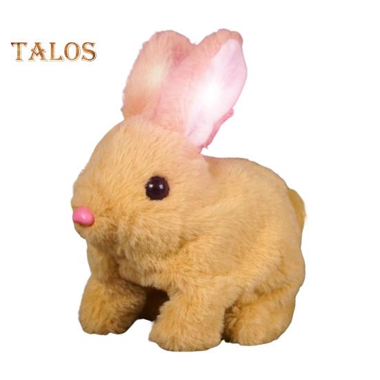 

Реалистичная игрушка кролик для детей Интерактивные электронные игрушки кролики Реалистичные движения Прыжки Подергивание ушей Ручная работа Мягкая игрушка кролик Веселый компаньон L