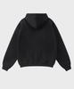 Saintpain Sp Shadow Oversized Zip-Up Hoodie Black