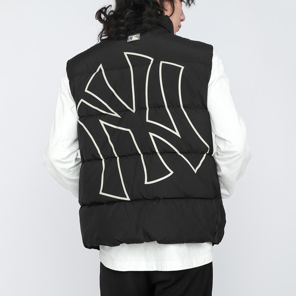 New MLB Down Vest Unisex Black 3ADVB0116-50BKS