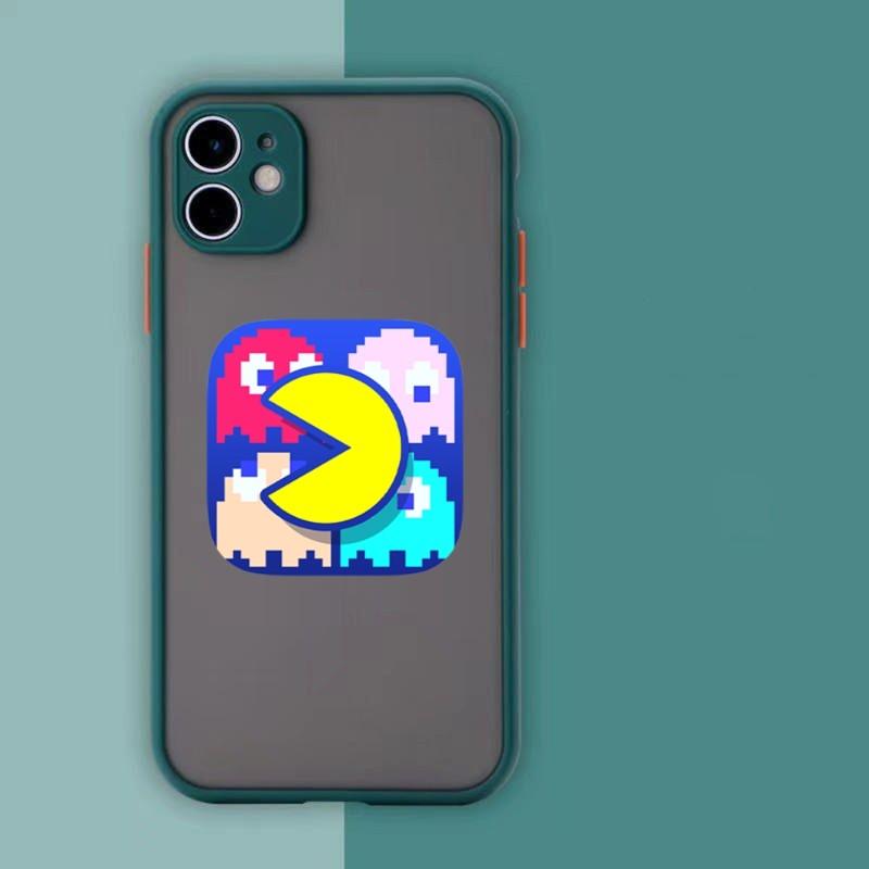 Roztomilý herní obal na telefon Pac-Man pro iPhone 13 12 11 Mini Pro Max XS X Max XR 8 7 Plus SE 2022 Obal na telefon v barvě kůže