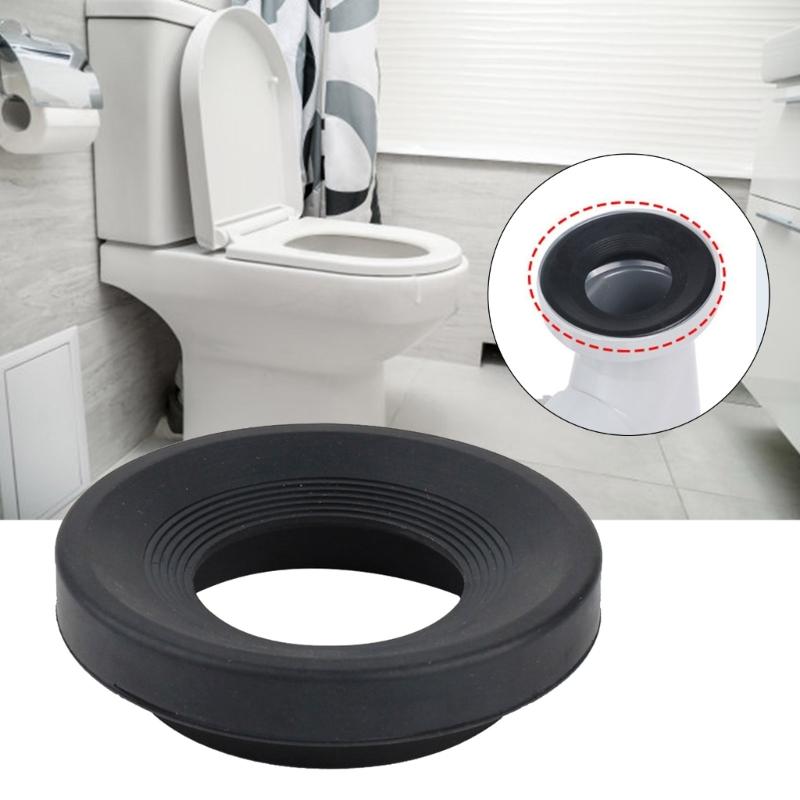 10Pcs Toilet Waste Pipe Seal Rings Toilet Drain Pipe Rubber Gasket Washers Toilet Siphon Pipes Gasket Easy to Use