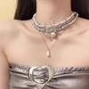 2025 Punk Necklace: Irregular Y2K Subculture Clavicle Chain for Men & Women