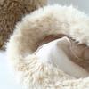Bucket Hat Women Winter Hats For Women Plush Faux Fur Keep Warm Fisherman Cap Casual Bob Femme New