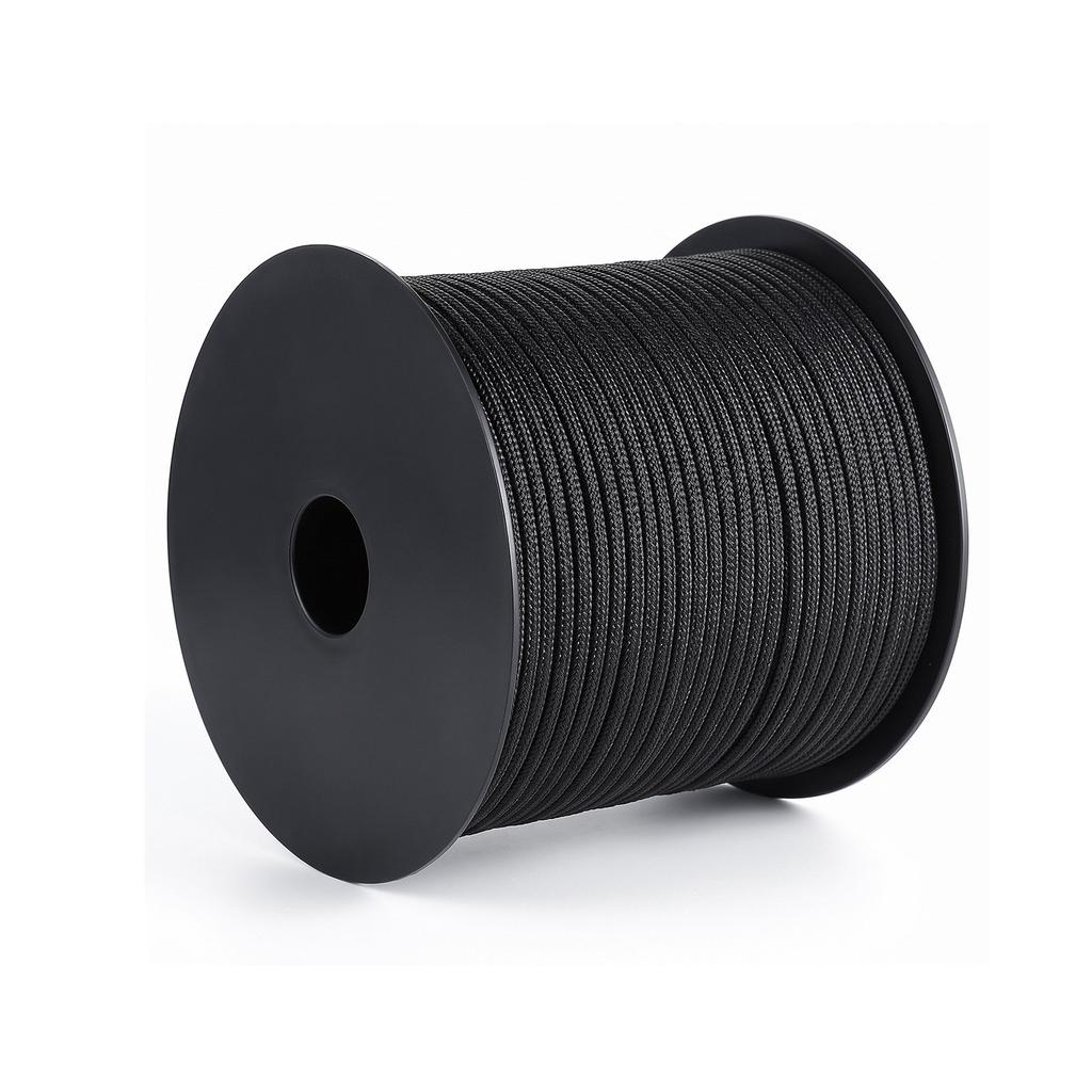 Paracord Rope 4 mm x 60 m Nylon Parachute Cord 550 Tactical, Survival Cord, Heavy Duty 7 Strand, 272 kg High Breaking Strength, Utility Rope, for