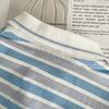 2Pcs/set Baby Set Casual Summer Boys Girls Blue Suits Clothes Stripe Polo Shirt + Short Pant Toddler Kids Set For Girls Boys
