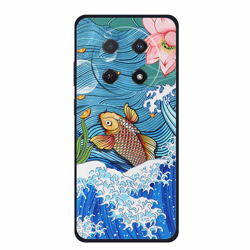 3D Emboss Case For Huawei Nova 14i Phone Case Coque Flowers Silicone Soft Back Cover For Huawei Nova 13i Y91 12i Case Funda Para