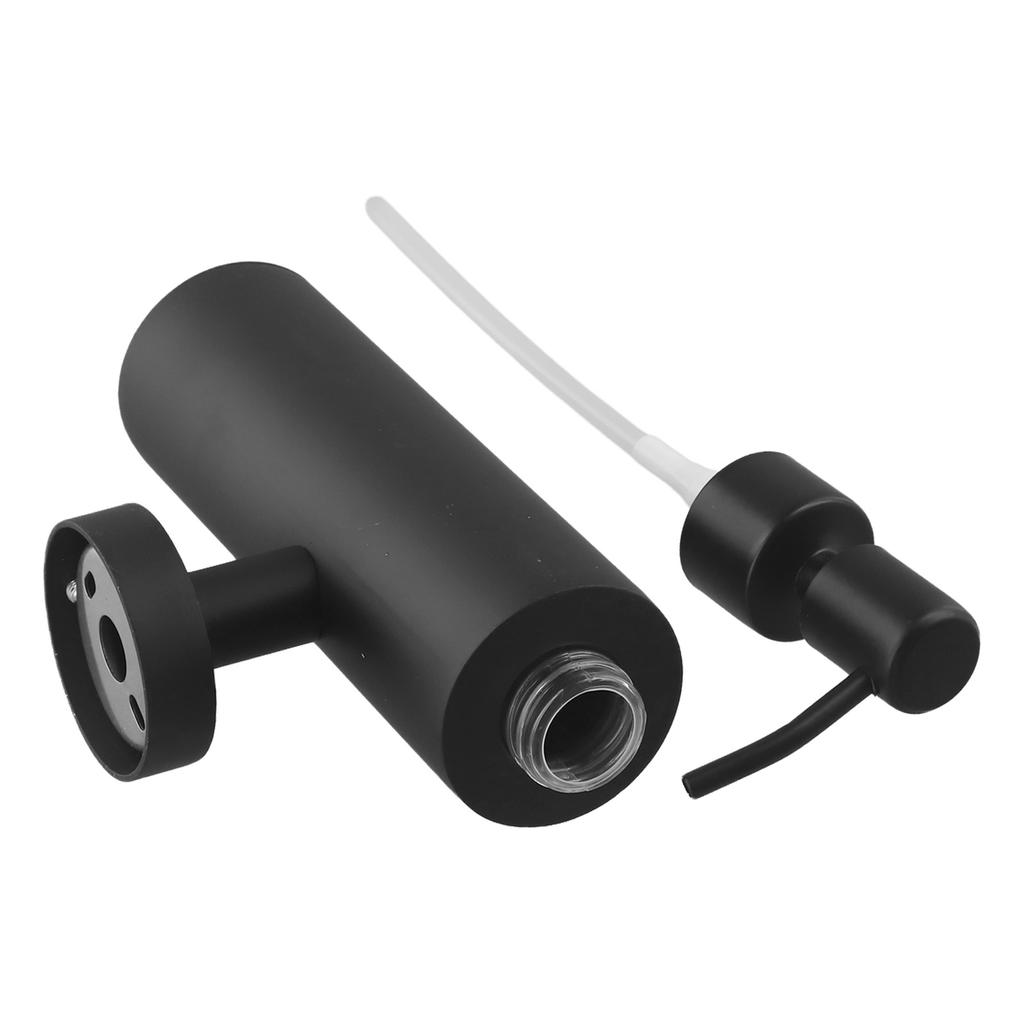 Dozator de Săpun Convenabil Dozator Montat pe Perete Opțiuni Negru și Argintiu Capacitate Mare Material Oțel Inoxidabil