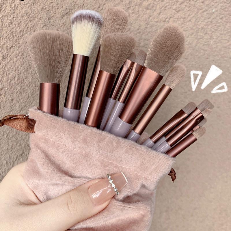 13 Piece Makeup Brush Set  Makeup Concealer Brush Loose Powder Brush Foundation Brush Beauty Tools