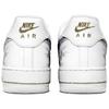 Nike Air Force 1 Coverage Impact Resistance Low top Skateboard Shoes Unisex White Gray CW2288-111(Team113-S-BOX)