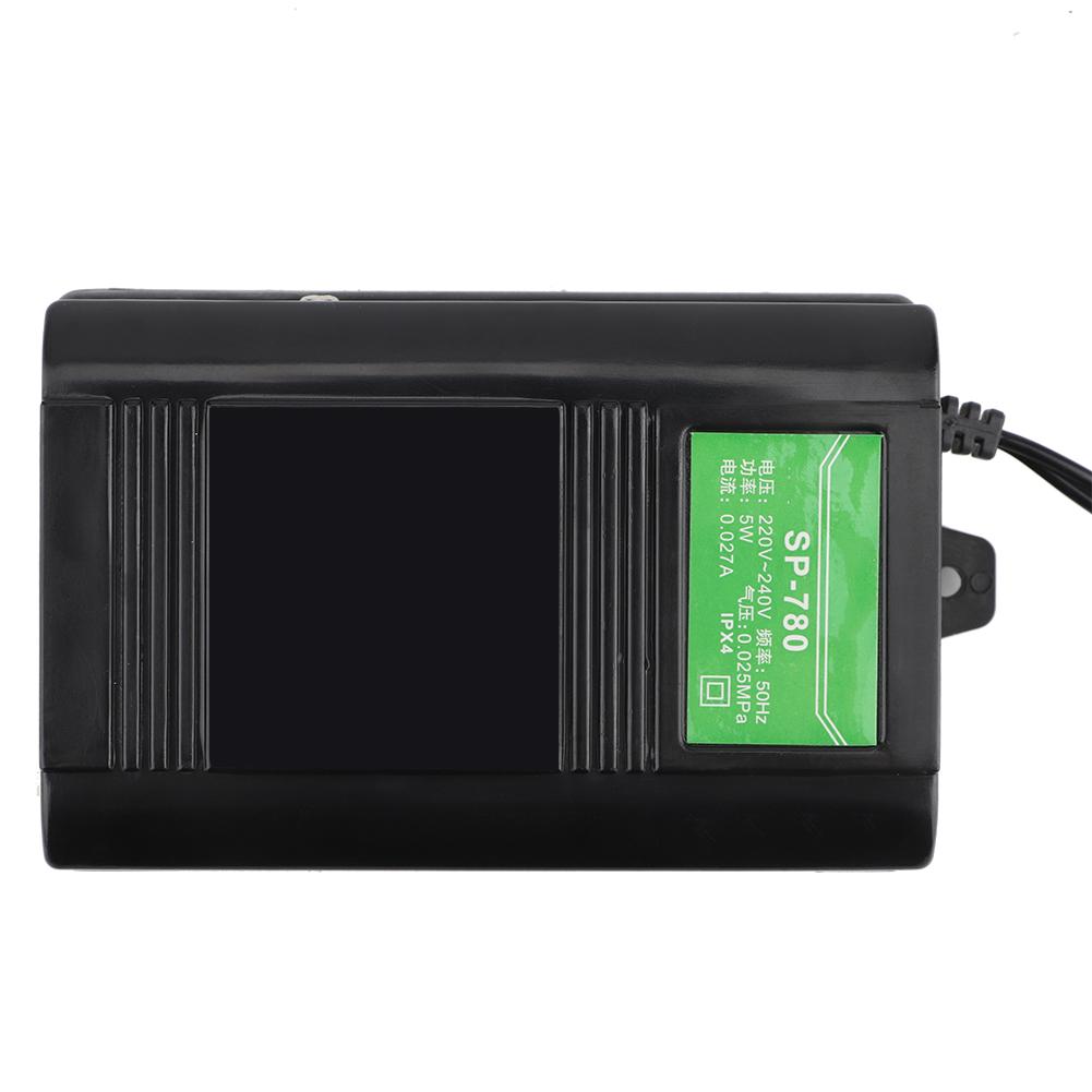 -780 5W Fish Aeration Increase Oxygen Pump Aquarium Double Hole Volume