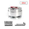 Universal Steering Wheel Snap Off Quick Release Hub Adapter Boss Kit 8 Colors Available