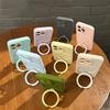 al Liquid Silicone Magnetic Holder Case for For Iphone 17 Air 16 1 14 13 12 11 Pro Max Plus Camera Protector Shockproof Cover