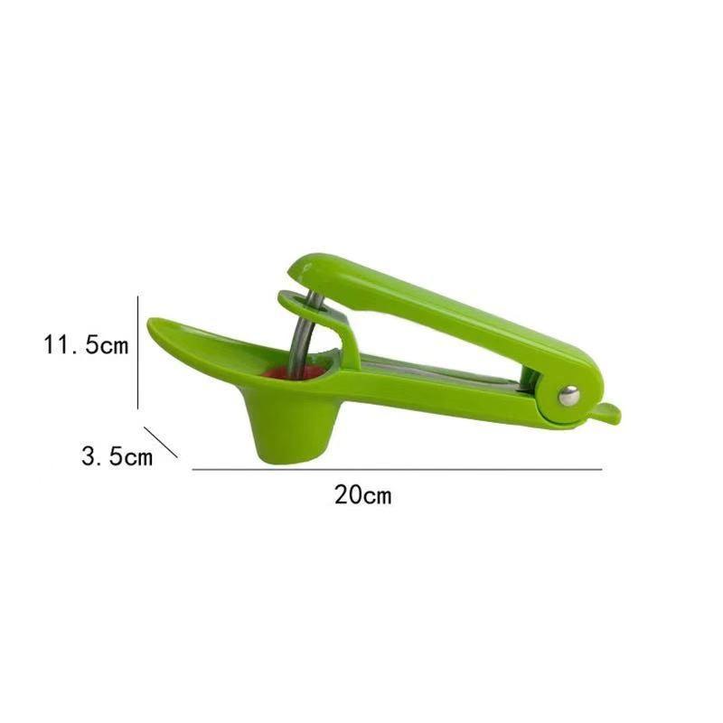 Cherry Pitter Seeder Ergonomic Handle Quick Pit Removal For Home Baking Jam Making