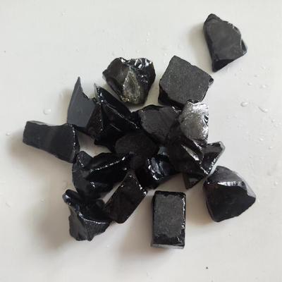Φυσικός Μαύρος Οψιδιανός Ακανόνιστος Θεραπευτικός Μαύρος Κρύσταλλος Πέτρες Ορυκτό Βράχος Δείγμα Διακόσμηση Πέτρα Ενεργειακής Θεραπείας