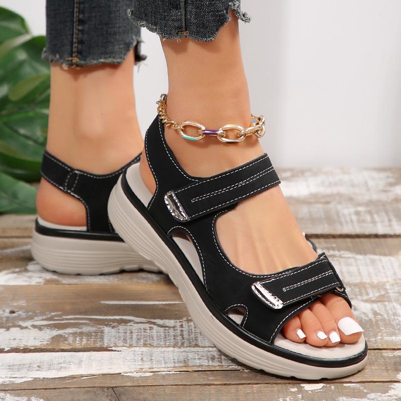 Summer Sandals Comfortable Sandals Women Walking Open Toe Wedges Women s Shoes Beach Slippers Platform Sandals 36