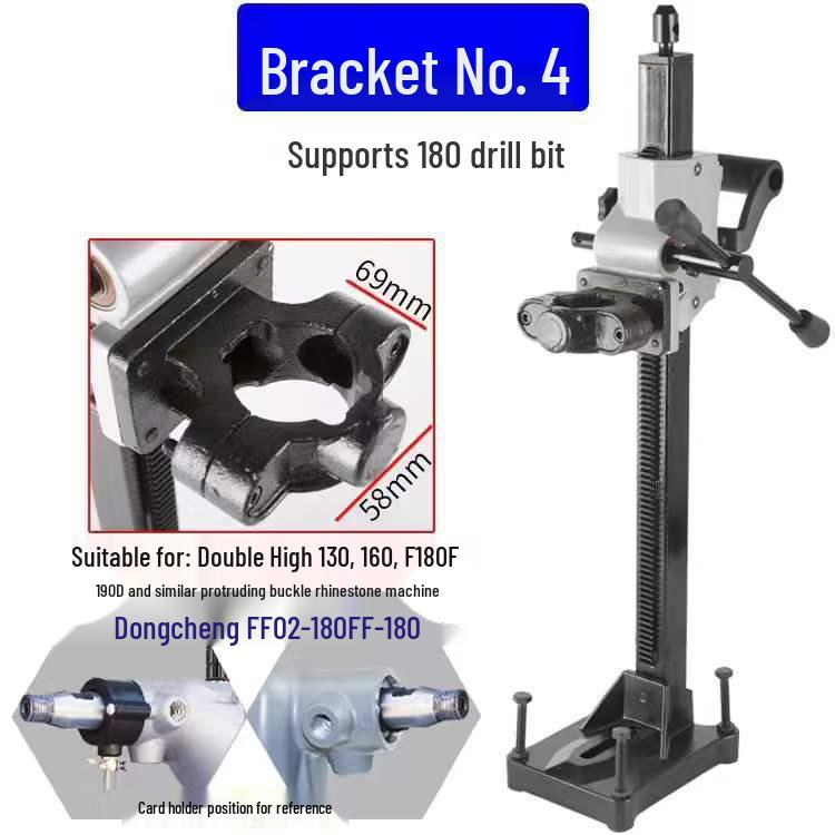 Jindu Dual-Use Strassbohrerständer: Vertikale Stanze für Schreibtisch und Handgebrauch