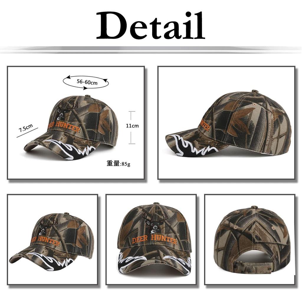 Hirschwald Englisch CA671 [White Fang] Kappe, Muster, Muster, Buchstaben, Hut, Sport, Laufen, Outdoor, Damen, Herren, (Braun)