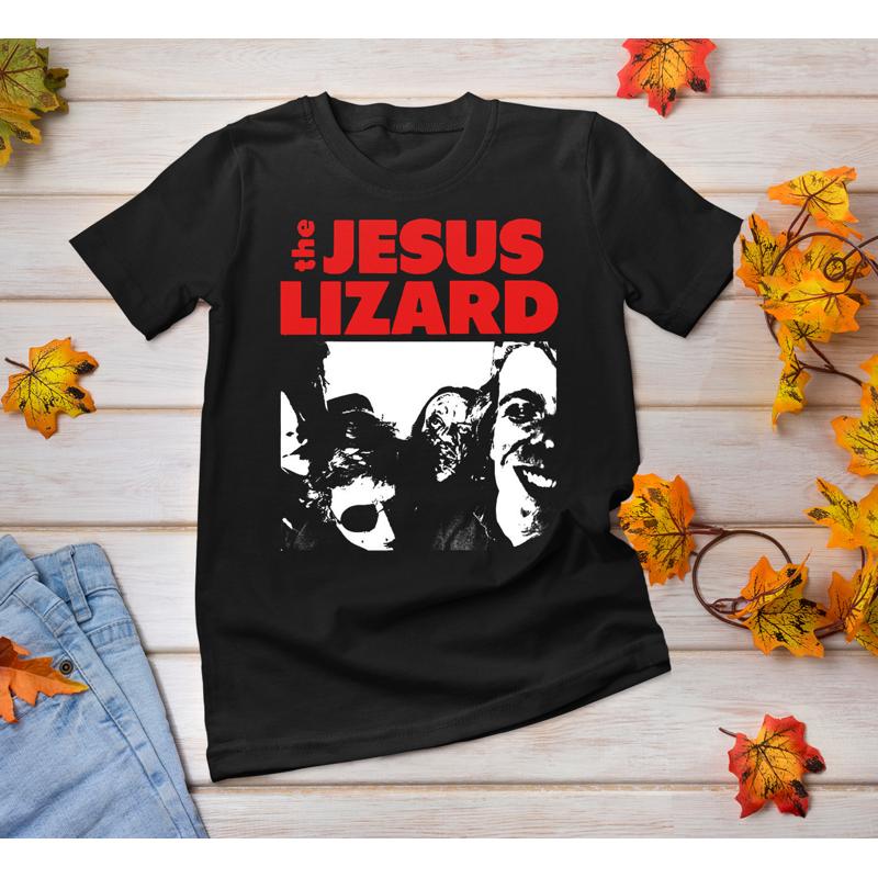 New Popular The Jesus Lizard Black T Shirt Cotton Full Size