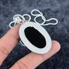 Black Onyx Gemstone Handmade 925 Sterling Silver Jewelry Pendant 2.48" M-2902