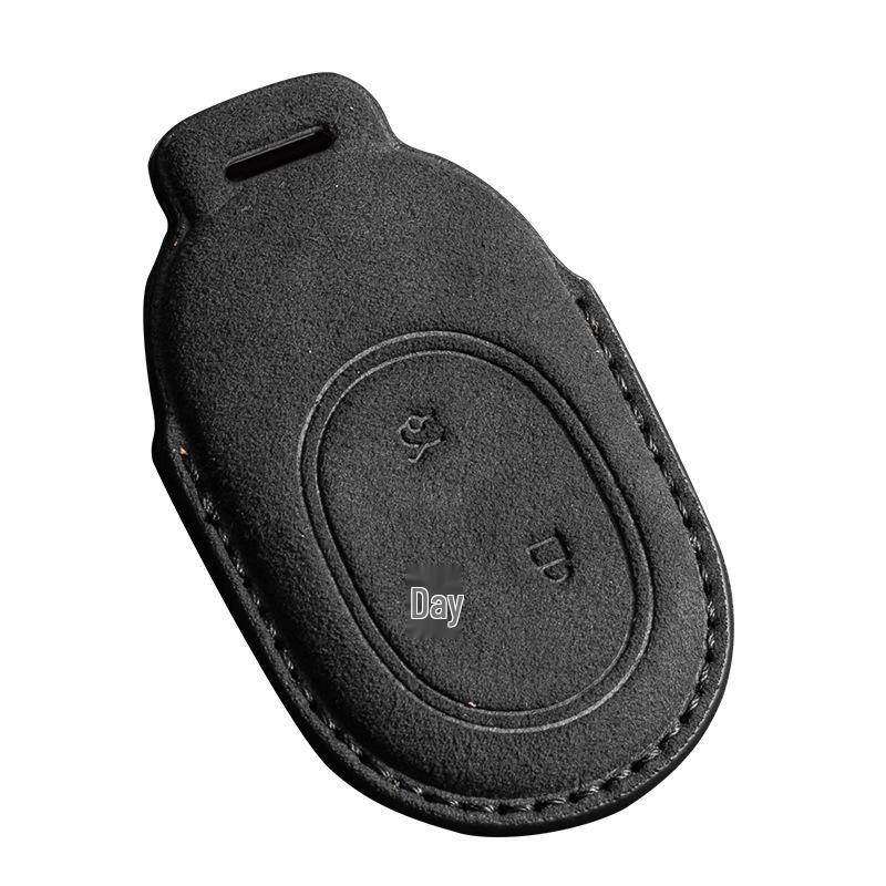 NIO Key Fob Case for ES6, ES8, EC6, ES7, ET7, ET5 - Tricolor Suede Protective Shell