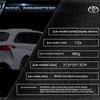 1:24 Toyota Sienna MPV Van Alloy Die-cast Toy Car Metal Toy Commercial Vehicle Car Model Sound and Light Pull Back Collection Children's Toy