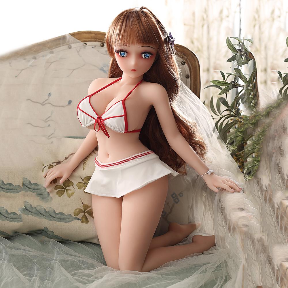 80cm/65cm Full Body Doll, 3D Silicone Sex Doll Made Of Safe TPE Material With Realistic Vagina And Anal Opening, An Adult Sex Toy