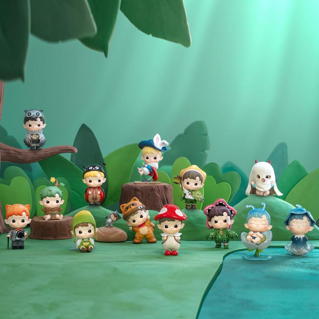 POP MART HACIPUPU Adventures In The Woods Series Pop Mart Gachapon Blind Box Figure Plastic Model Premium Toy PVC Soft Vinyl Original Character