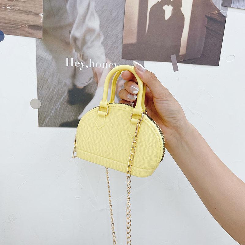 Mini jelly bag hand bag women's small bag new shell bag crossbody change bag candy color women's bag