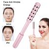 Germanium Particles Face Massage Stick Energy Beauty Massager Stick Gold