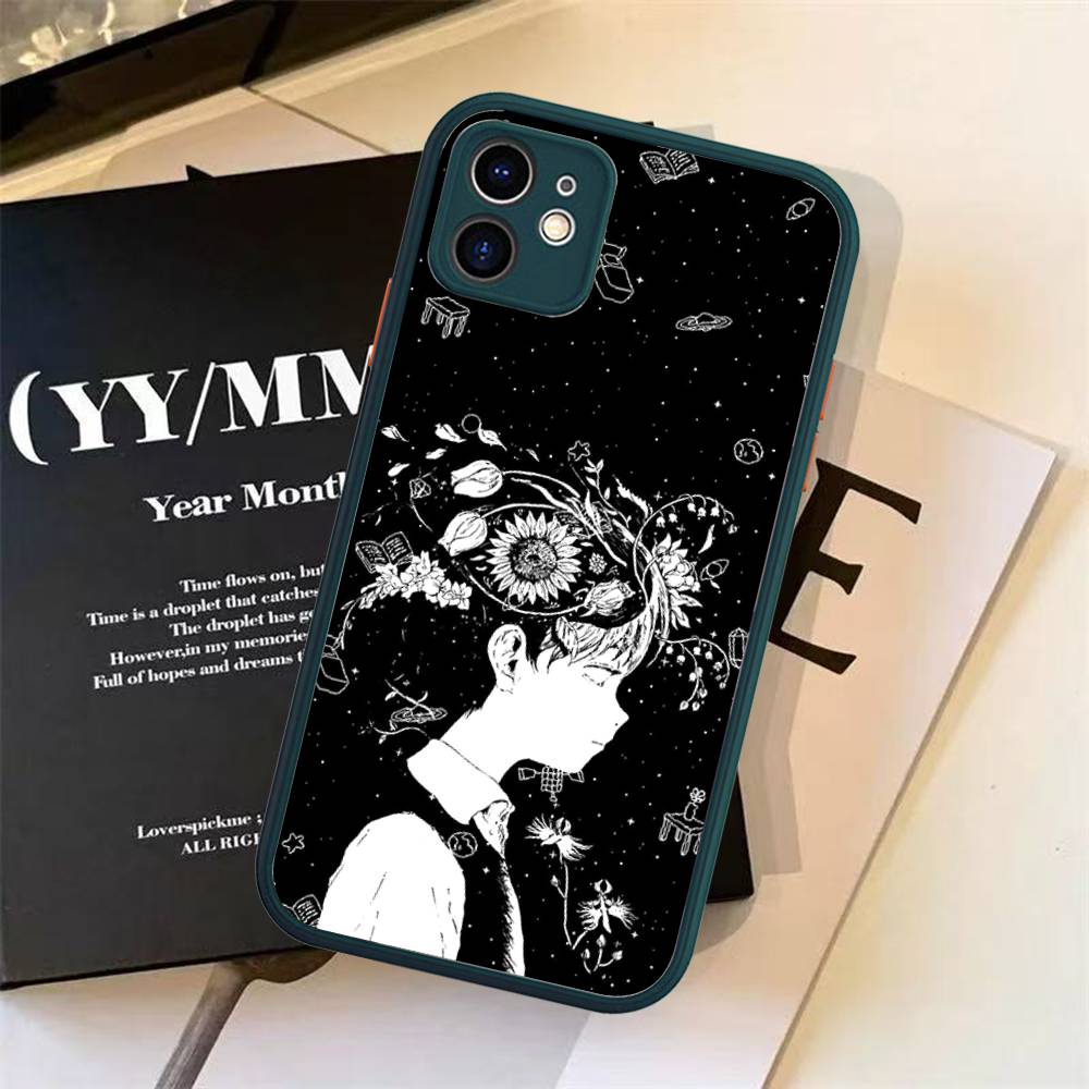 O-Omori Game Phone Case For iPhone 16 15 14 13 12 11 Pro Max 7 8 6 6s Plus Matte Cover