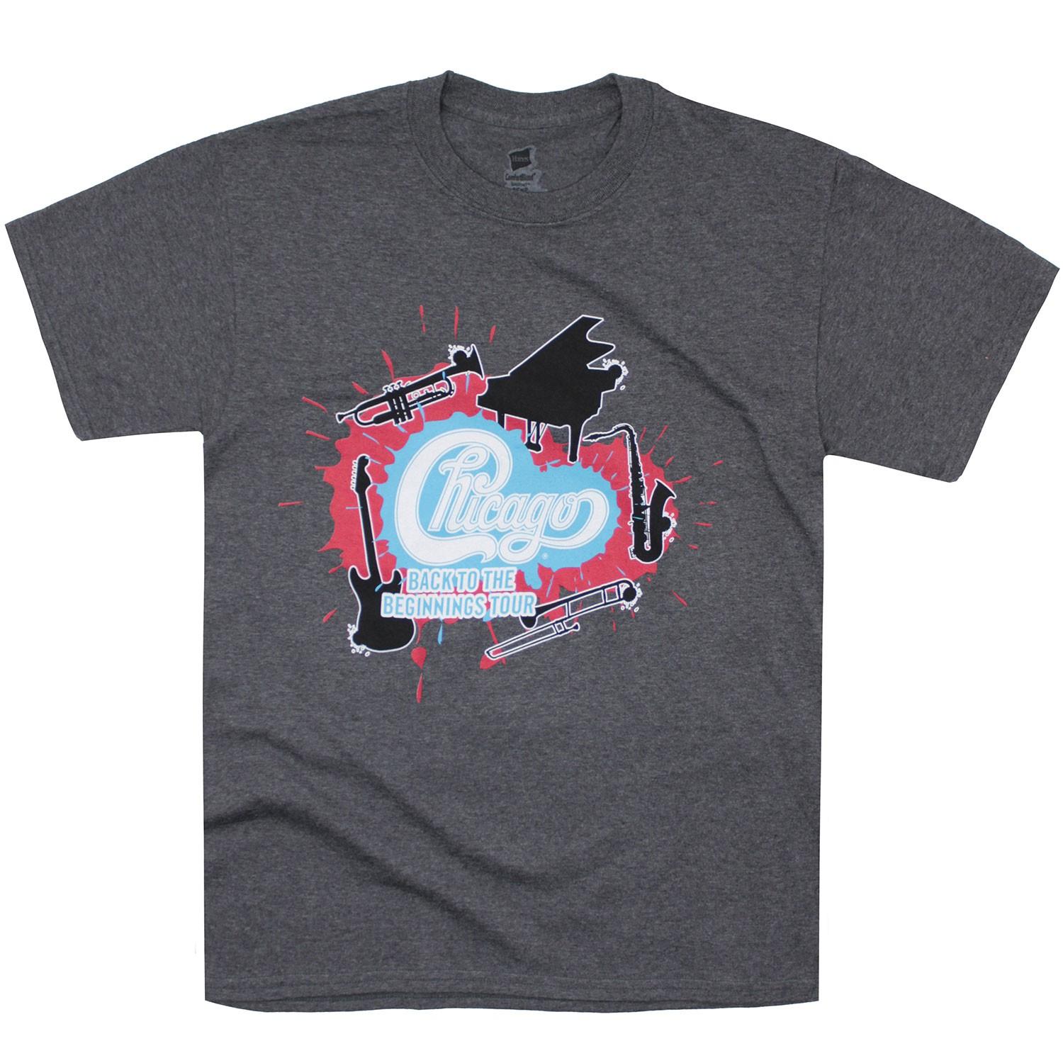 Men s Chicago T-shirt Small Black S