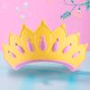 Children Waterproof Shampoo Cap Crown Baby Shower Cap Adjustable Size Cartoon Bath Visor Infant Hair Shield Ear Protection