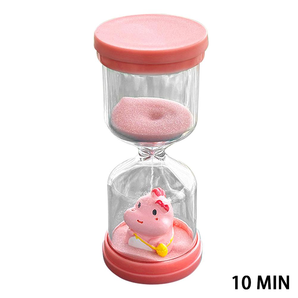 3/5/10/15/30 Mins Cartoon Sand Timer,Creative Plastic Hourglass Timer for Kids,Colorful Shatterproof Sand Clock for Game Timing