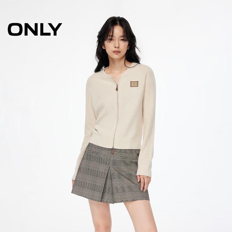 ONLY Women s Wool Blend Loose Fit Raglan Cardigan Sweater M