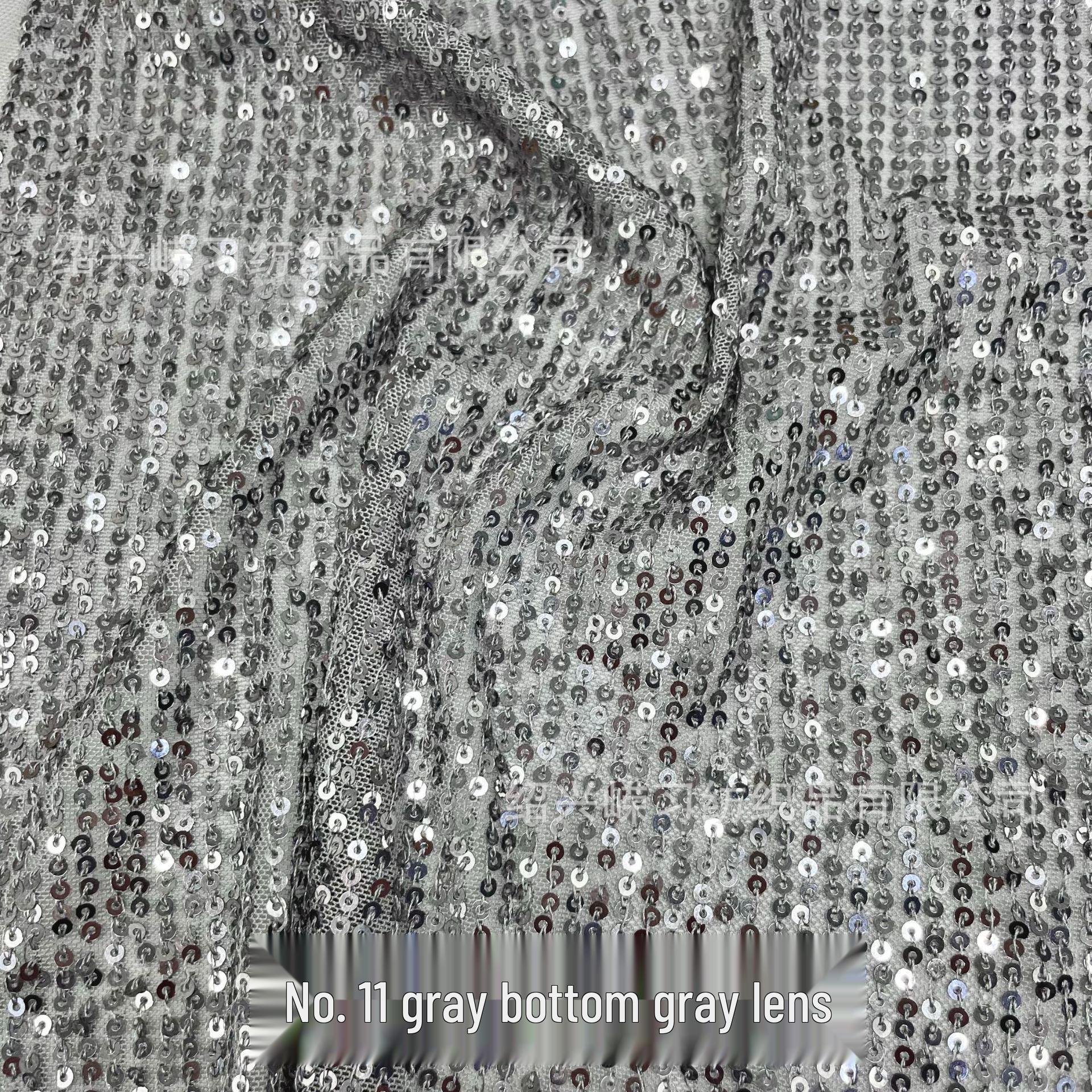 

3 мм полосатая сетчатая ткань с вышивкой пайетками для платья или костюма