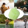 Fishing Rod Silicone Fixed Ball 3/6/8MM Holes Scratch Free Colorful Mini Wear Resistant Reusable Fishing Clip Holder Fishing Accessories
