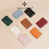 Baellerry Mini Purse Women Men Fashion Thin Wallets Pearls Zipper Coin Purse Card Holder Money Bags GZW