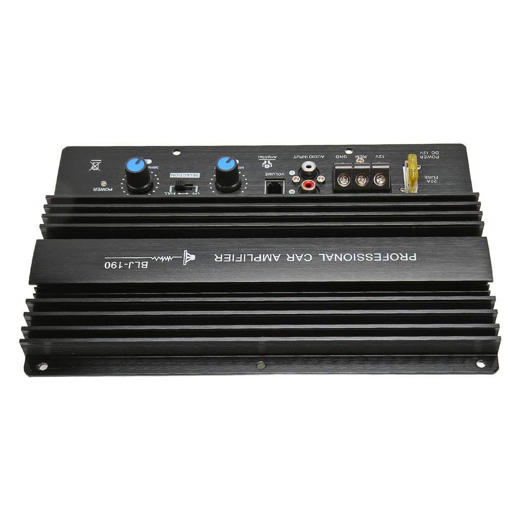 12V 300W Car High Power Amplifier DIY Car Bass Sub Woofer Board for 8‑12 Inch Bass Speaker Double Voice Coil Speaker