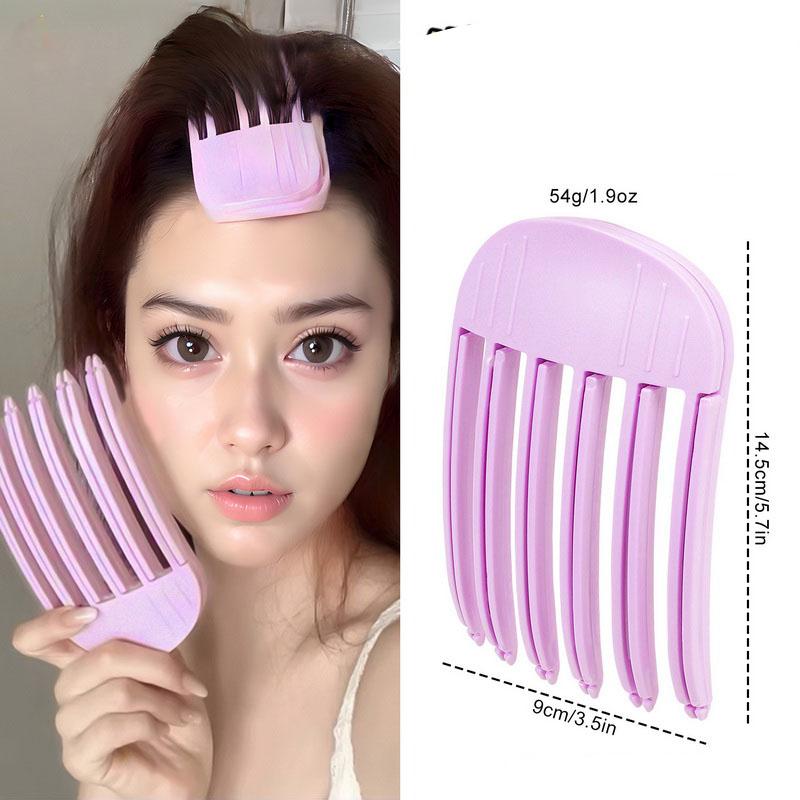 1/2Pcs Simple Fluffy Hair Roots Clips No Heat High Vertex Hair Curler Styling Fluffiness Women Men Volume Wind Sculpting Comb