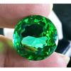 Green Topaz Apple Brazilian For Pedant 13+ Ct Round Cut Fabulous Gemstone