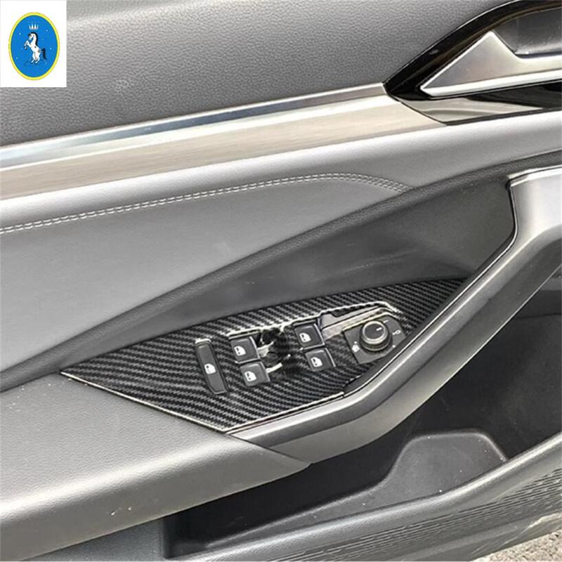 Interior Window Glass Lift / Head Lights / Inner Door Armrest Cover Trim Accessories Fit For Volkswagen Jetta Mk7 -