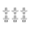 1/4 Inch Male To 1/4 3/8 Inch Male Camera Screw Mount Adapter Tripod Screw Adapter Thread For Camera Tripod Monopod Ring Light