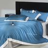 Set Lenzuola Estivo HLA Home in Seta Ghiacciata 4 Pezzi