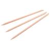 100 Pcs Nail Art Wood Stick Cuticle Pusher Remover Pedicure Useful Manicure Tool