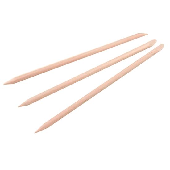 100 Pcs Nail Art Wood Stick Cuticle Pusher Remover Pedicure Useful Manicure Tool