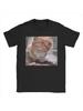 Unisex T-Shirt mit Mr Freshs schielender Katze Design, das ein humorvolles Meme einbezieht, für Paare, reines Baumwoll-Ganzjahreshemd