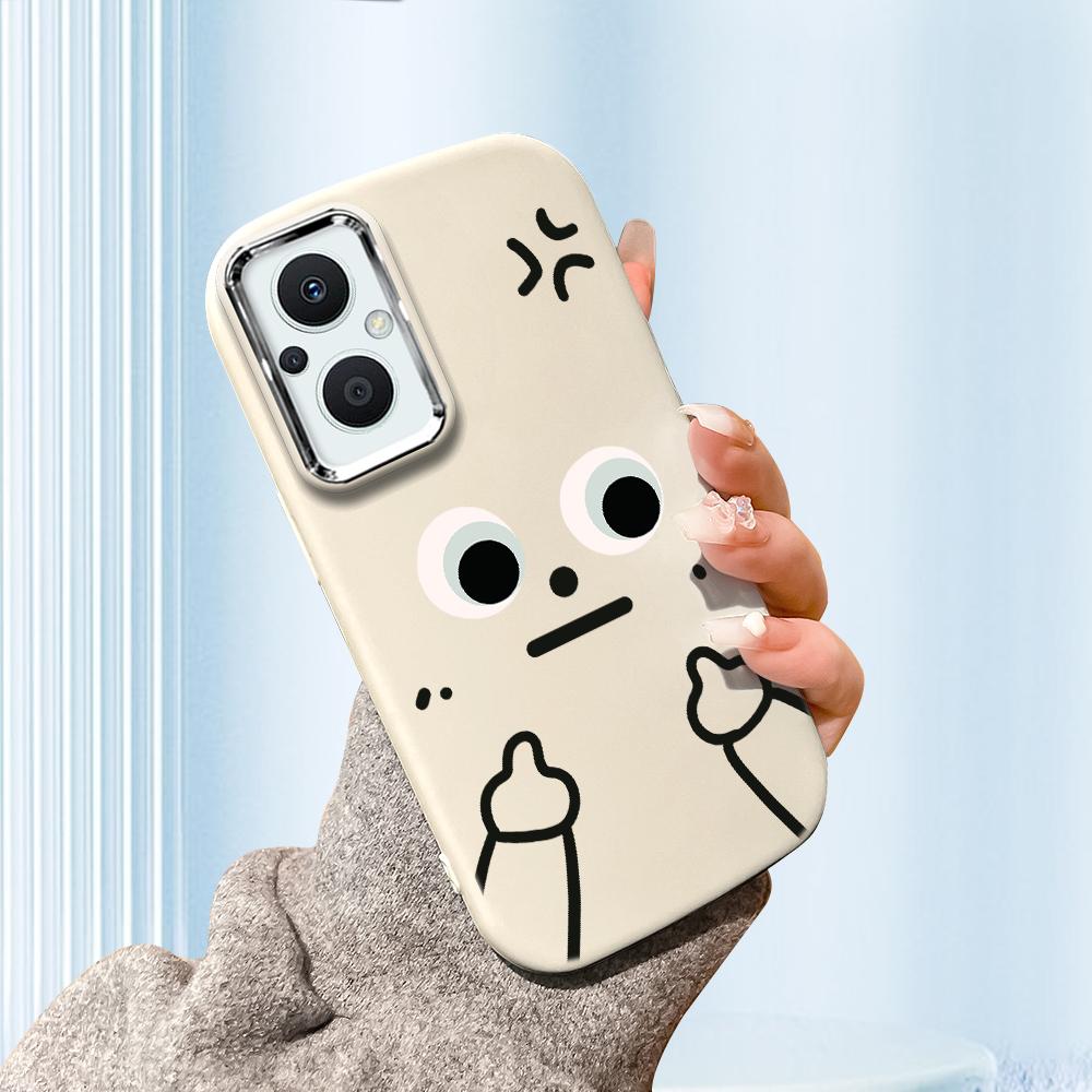 

Для Vivo V23 V25 V27 V29 V30 Y27S Y28 Y33S Y36 Infinix Hot30I Hot40 Tecno Spark20 Мультяшный Черный Кот Серебристый Край Мягкий Жидкий Силиконовый Защитный Чехол Vivo T1X 5G белый