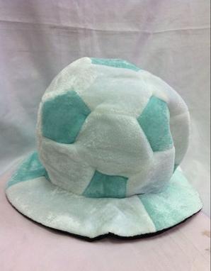 Carnival Party Boy Football Soccer Fans Cap Funny Hat White Black Football Headdress Adult Cosplay Dress Up Accessories