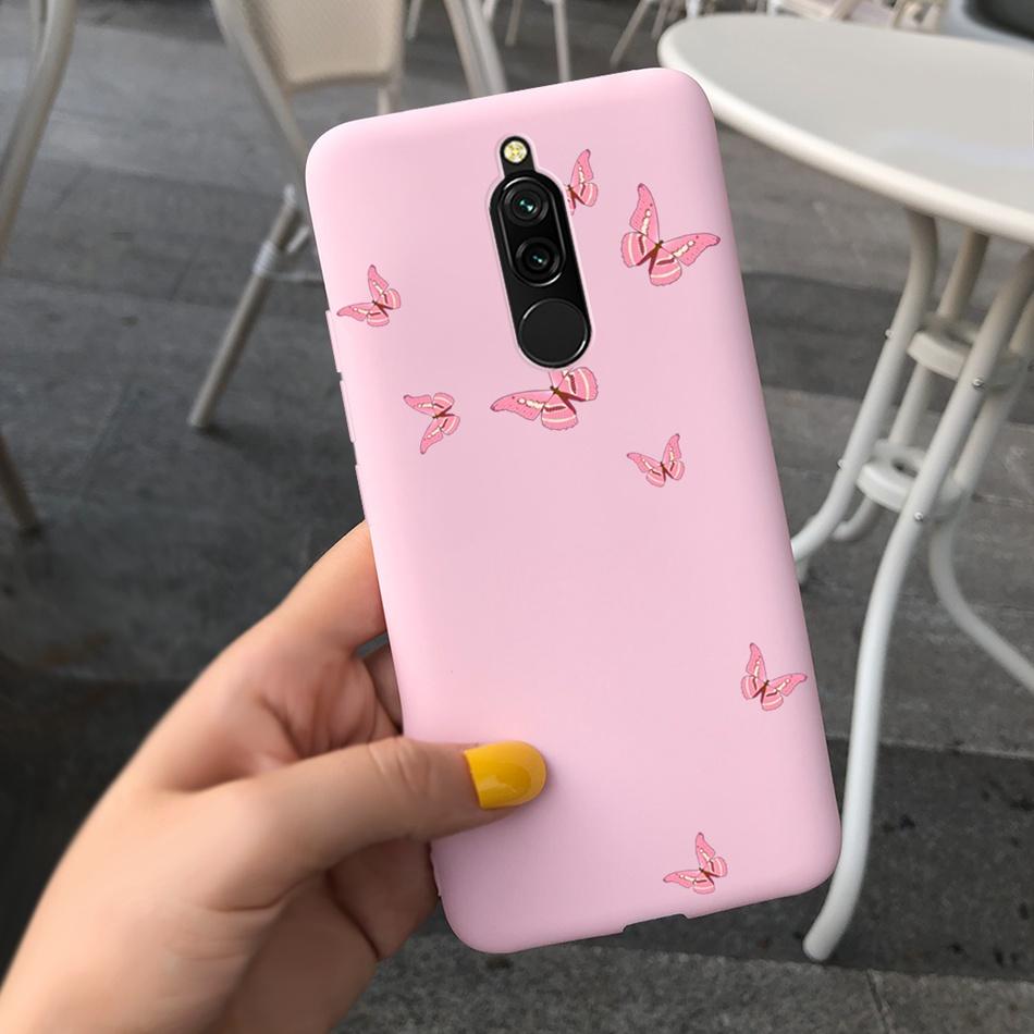 For Funda Xiaomi Redmi 8 Case Redmi 8A Candy Silicone Soft TPU Phone Case Redmi 8 A 8A Pro Back Cover For Xiaomi Redmi8 8a