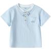 Balabala Boys' 3D Bow Applique Short Sleeve T-shirt